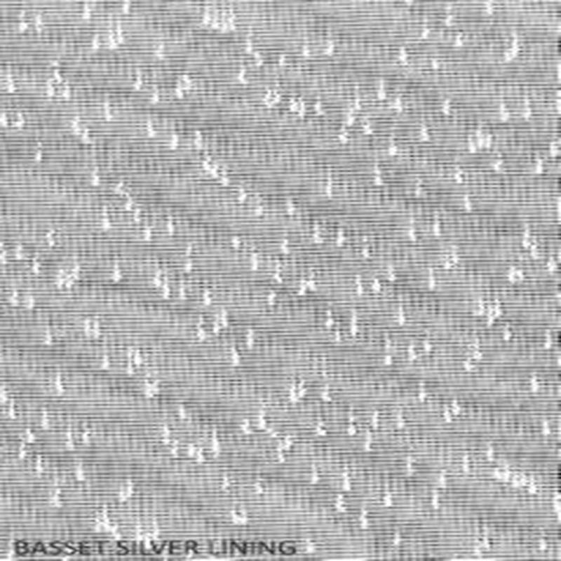 Basset Silver Lining by Norbar Fabric