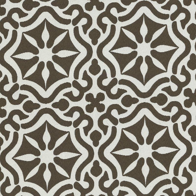 Tilework 82 Oak by SolarShade Fabric