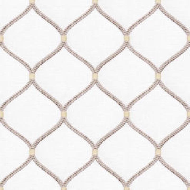 Batik Ivory Gold by Norbar Fabric