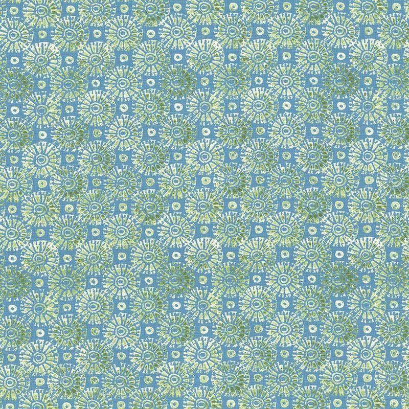 Batik Medallion Surf by Kasmir Fabric