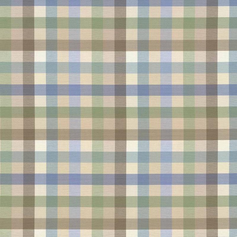 Dupuy Check Mineral by Kasmir Fabric