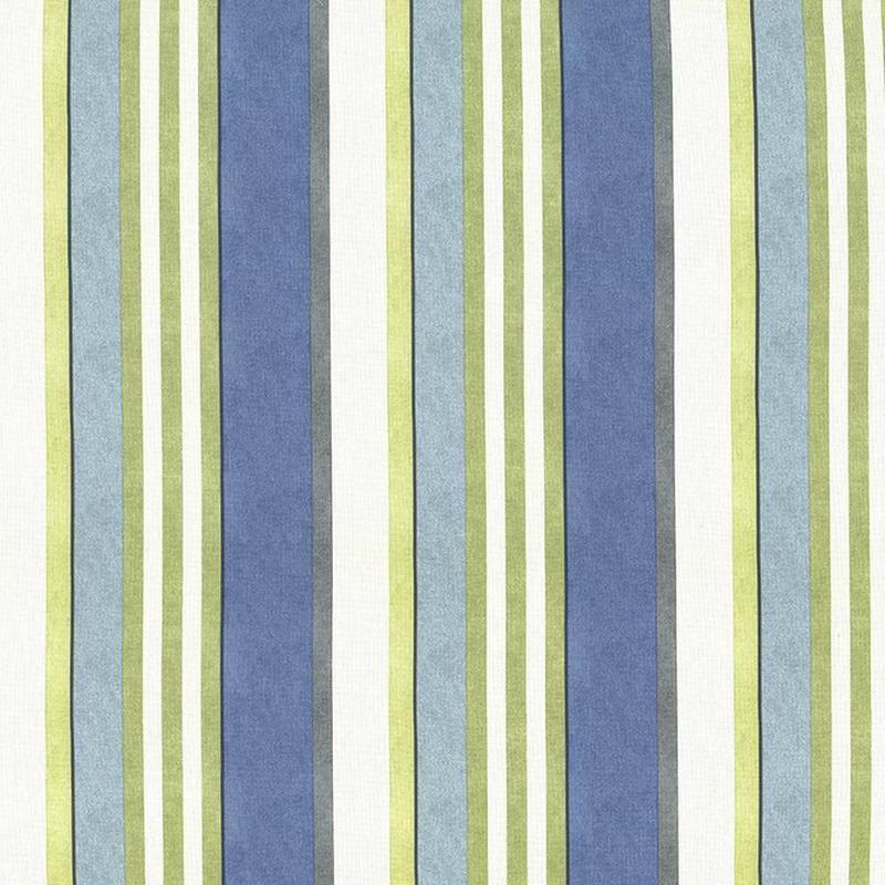 Edgemere Stripe Bluebell by Kasmir Fabric