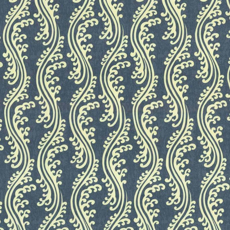 Flouncy Indigo by Kasmir Fabric