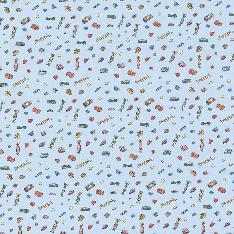 Lickswishy Sweet Blue Sky by Kasmir Fabric
