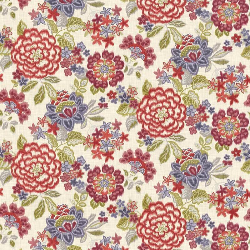 Oleana Pomegranate by Kasmir Fabric