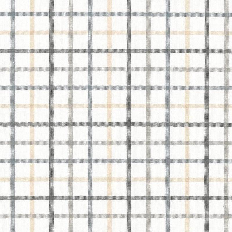 Piper Check Smoke by Kasmir Fabric