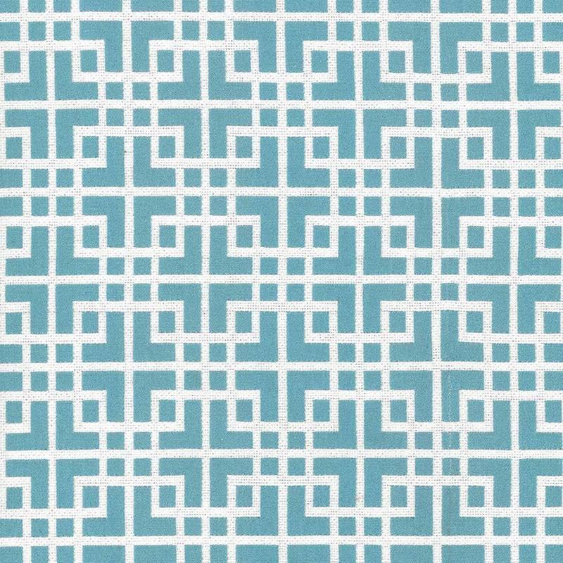 Sakura Fret Seabreeze by Kasmir Fabric