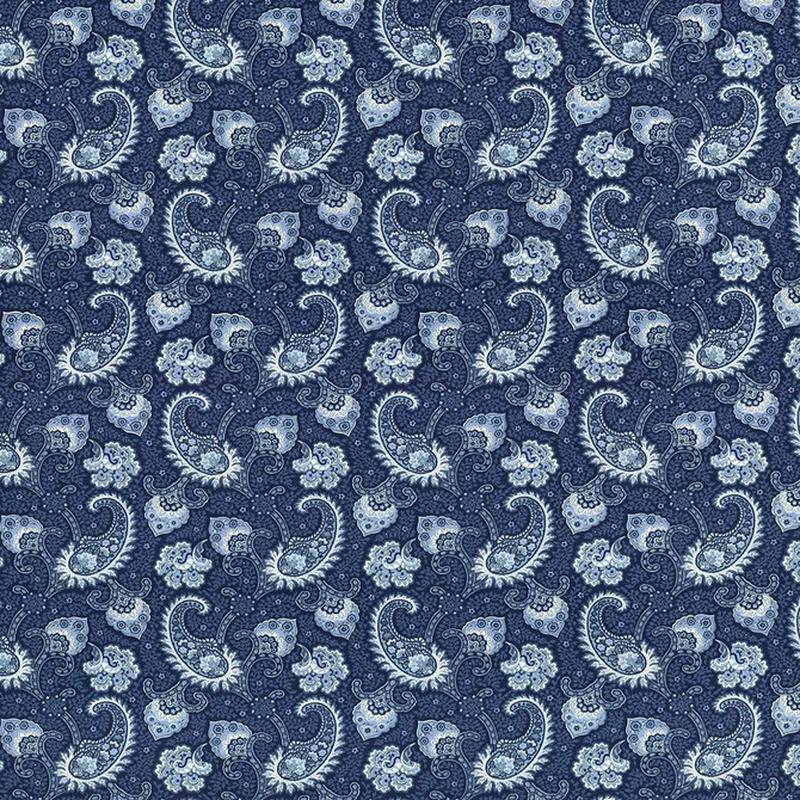 Sigourney Indigo by Kasmir Fabric