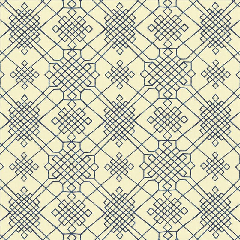 Dara Indigo by Kasmir Fabric