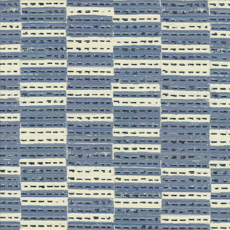 Saddle Up Blue by Kasmir Fabric