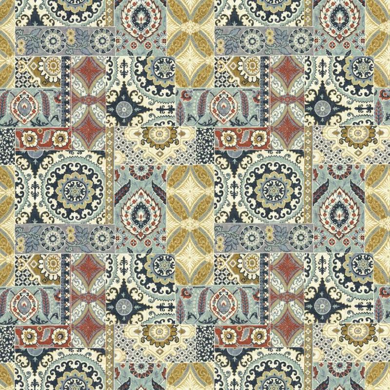 Gypsy Quilt Americana by Kasmir Fabric