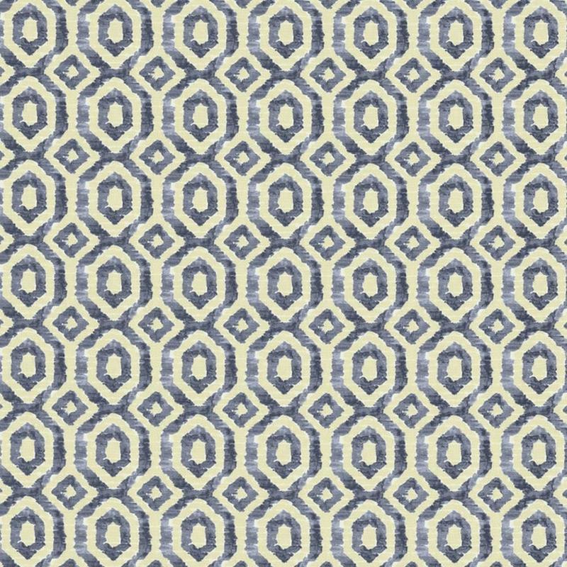 Hanai Indigo by Kasmir Fabric