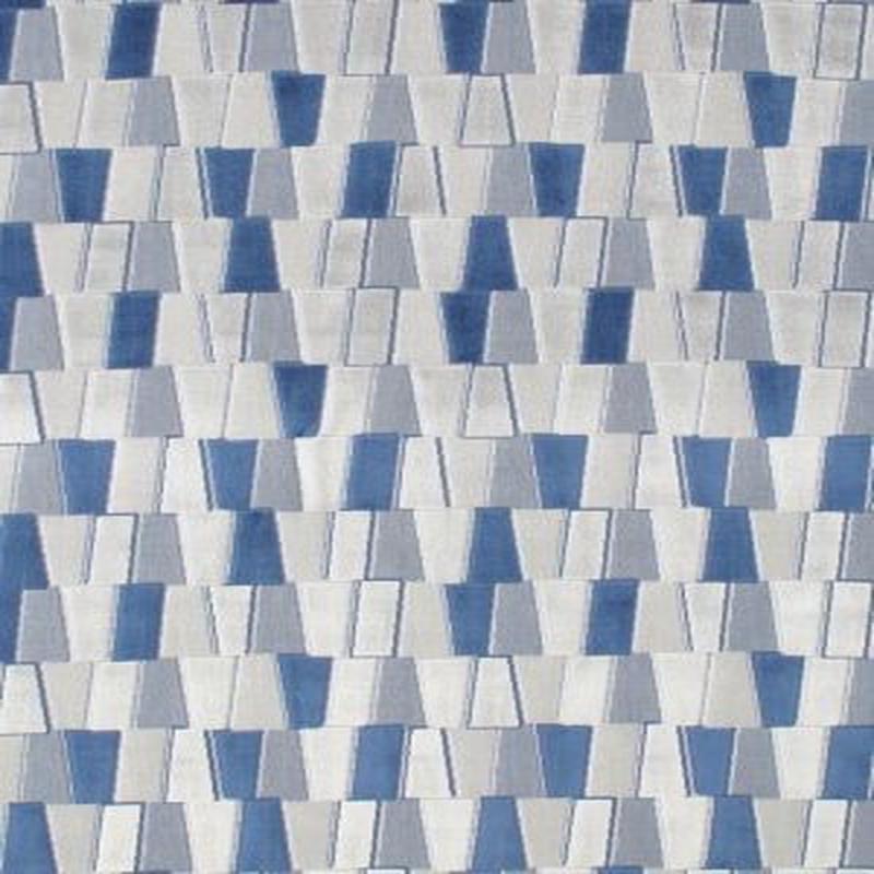 Scalamandre Fabric Facets Sapphire