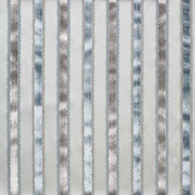 Scalamandre Fabric Tai Lao Stripe Mist