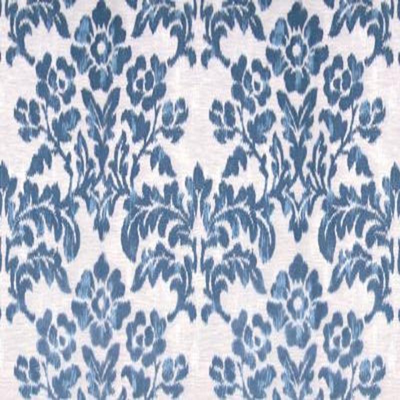 Scalamandre Fabric Varala Tahoe Blue