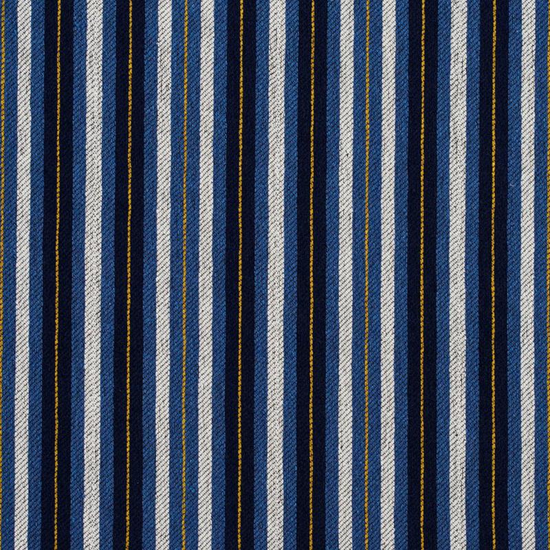 5829 Cobalt Stripe by Charlotte Fabric