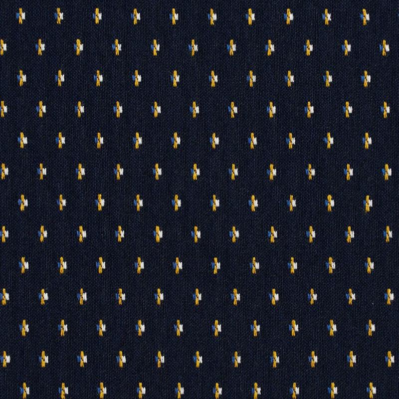 5839 Cobalt Dot by Charlotte Fabric