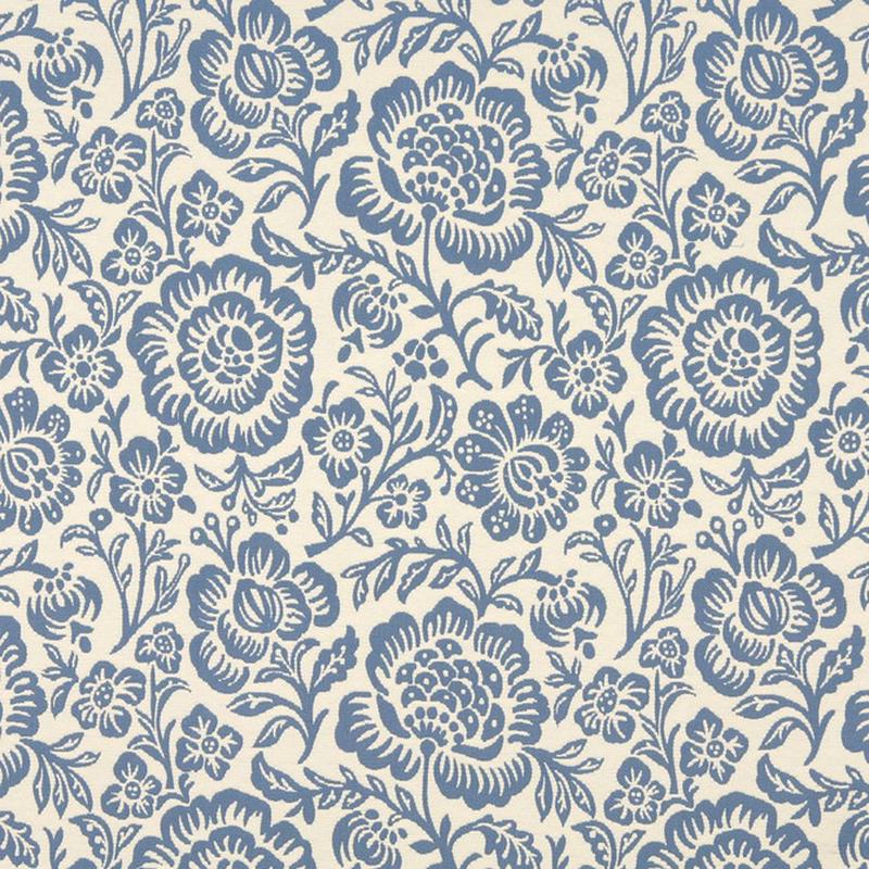 6404 Wedgewood Floral by Charlotte Fabric