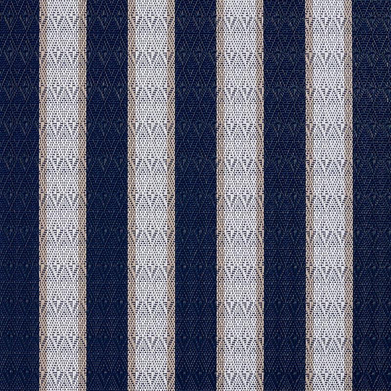 S116 Cobalt Stripe by Charlotte Fabric