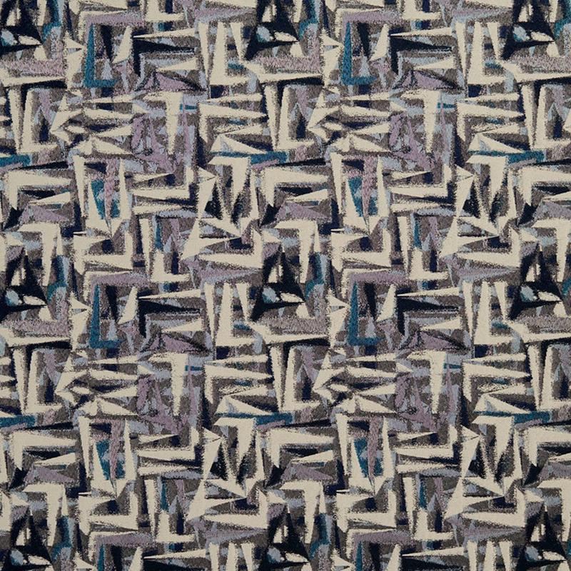 8520 Sapphire/Abstract by Charlotte Fabric
