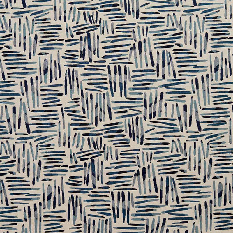8535 Sapphire/Tally by Charlotte Fabric