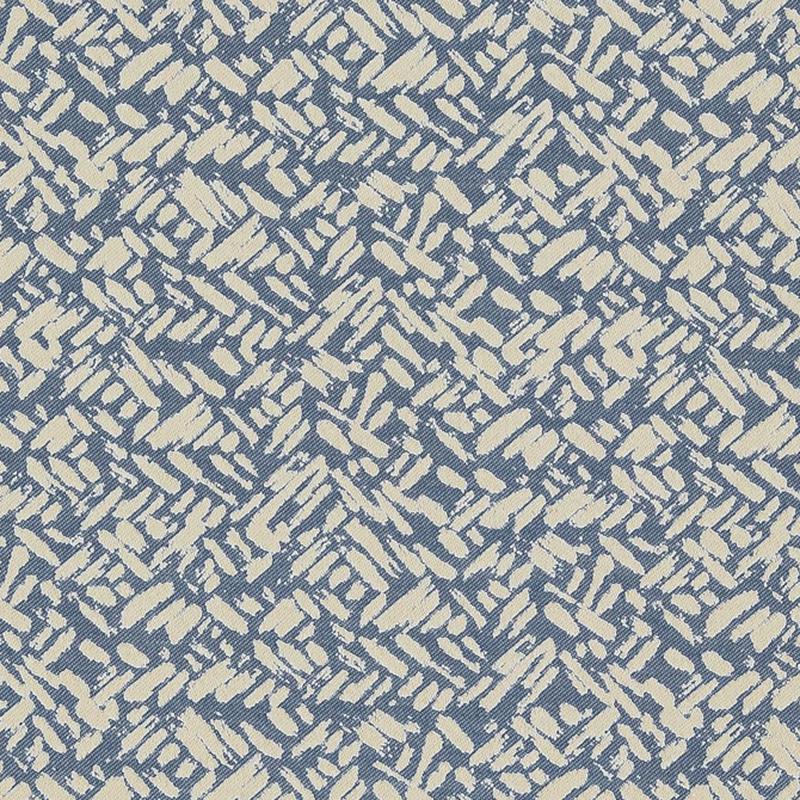 D915 Rice/Sapphire by Charlotte Fabric