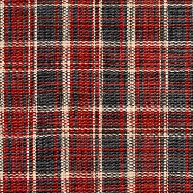 D101 Brick Plaid by Charlotte Fabric