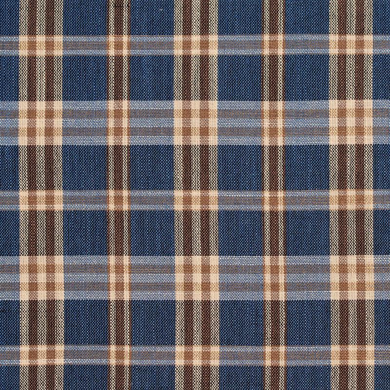 D155 Indigo Tartan by Charlotte Fabric
