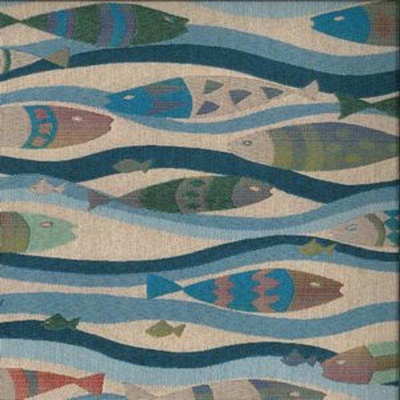Miro Sea by Norbar Fabric