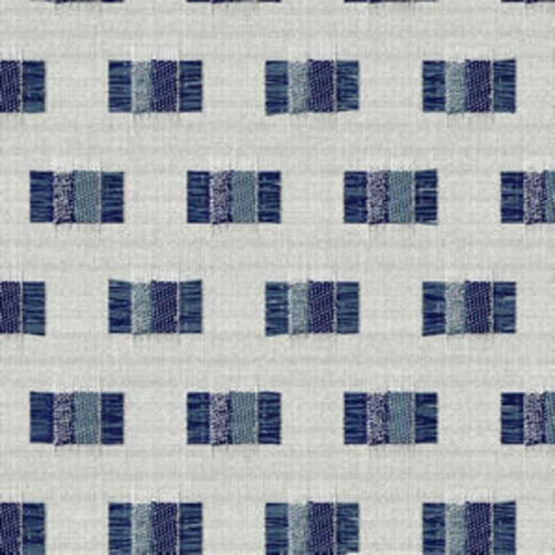 Oakmont Indigo Mix by Norbar Fabric