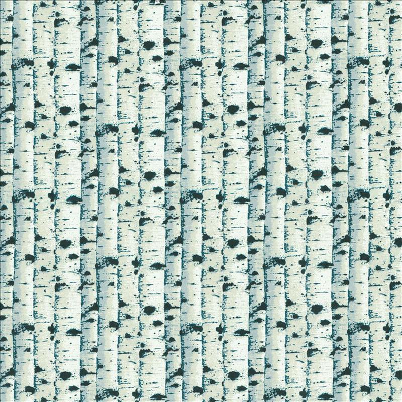 Birch Teal by Kasmir Fabric