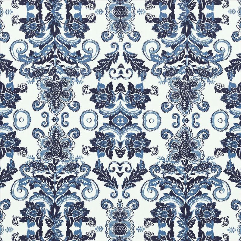 Doncaster Indigo by Kasmir Fabric