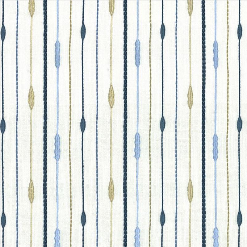 Easy Street Blue Jay by Kasmir Fabric