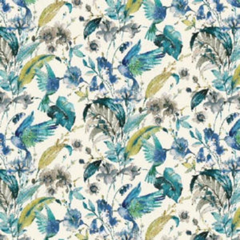 Swiss Dream Blue by Norbar Fabric
