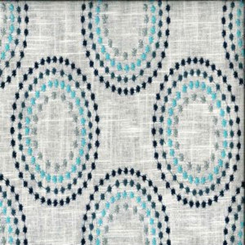 Salem Aqua by Norbar Fabric