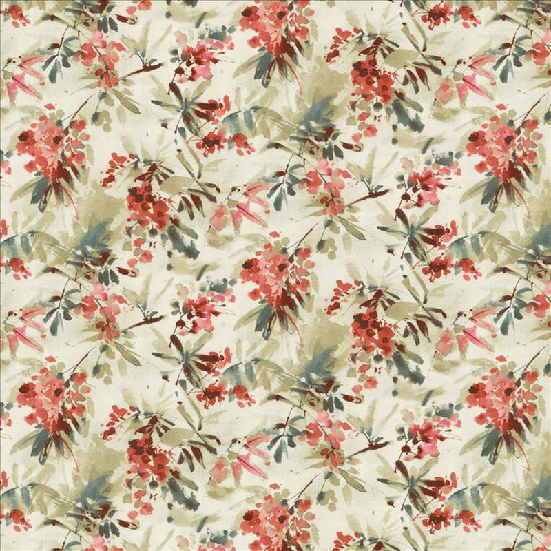 Graceful Bloom Pink by Kasmir Fabric