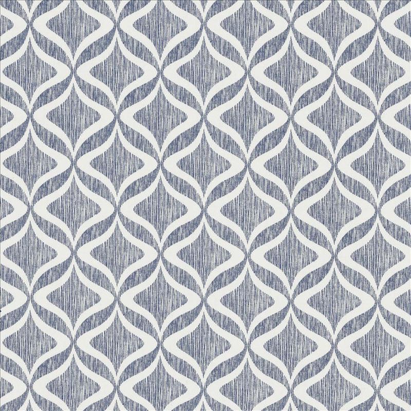 Lola Navy by Kasmir Fabric