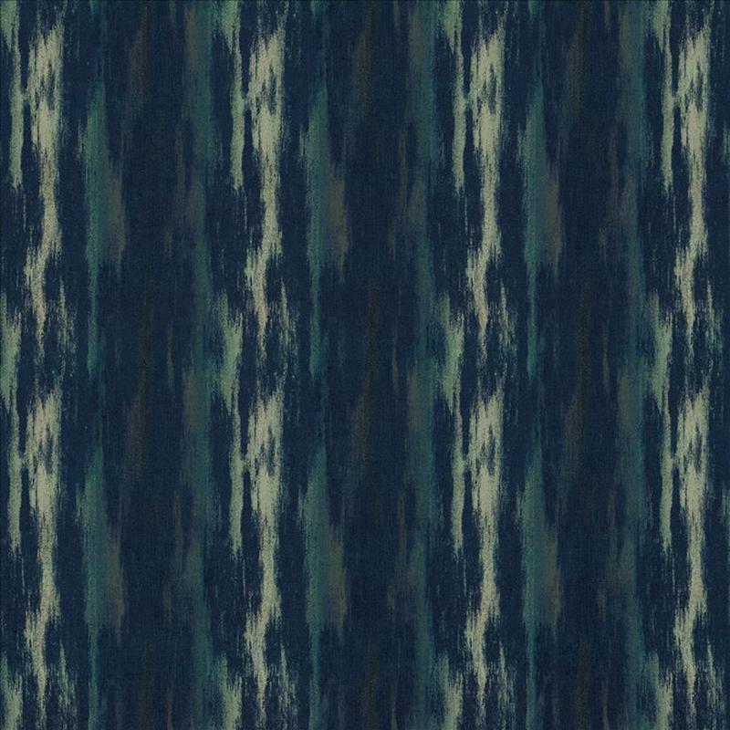 Undulate Indigo by Kasmir Fabric