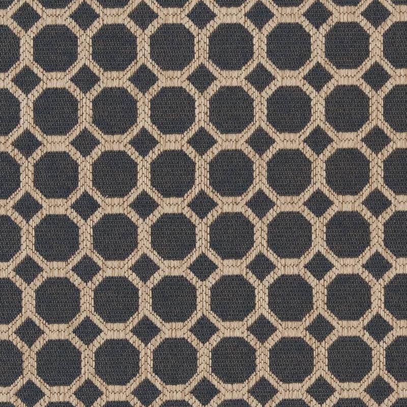 D1230 Indigo Honeycomb by Charlotte Fabric