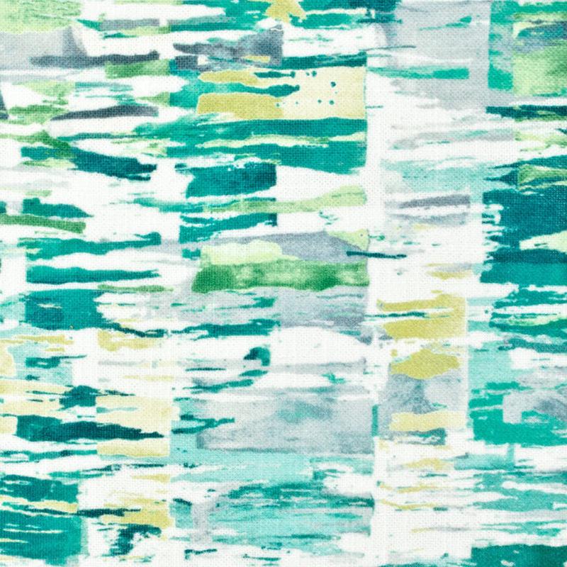 Gargiulo 2 Turquoise by Stout Fabric