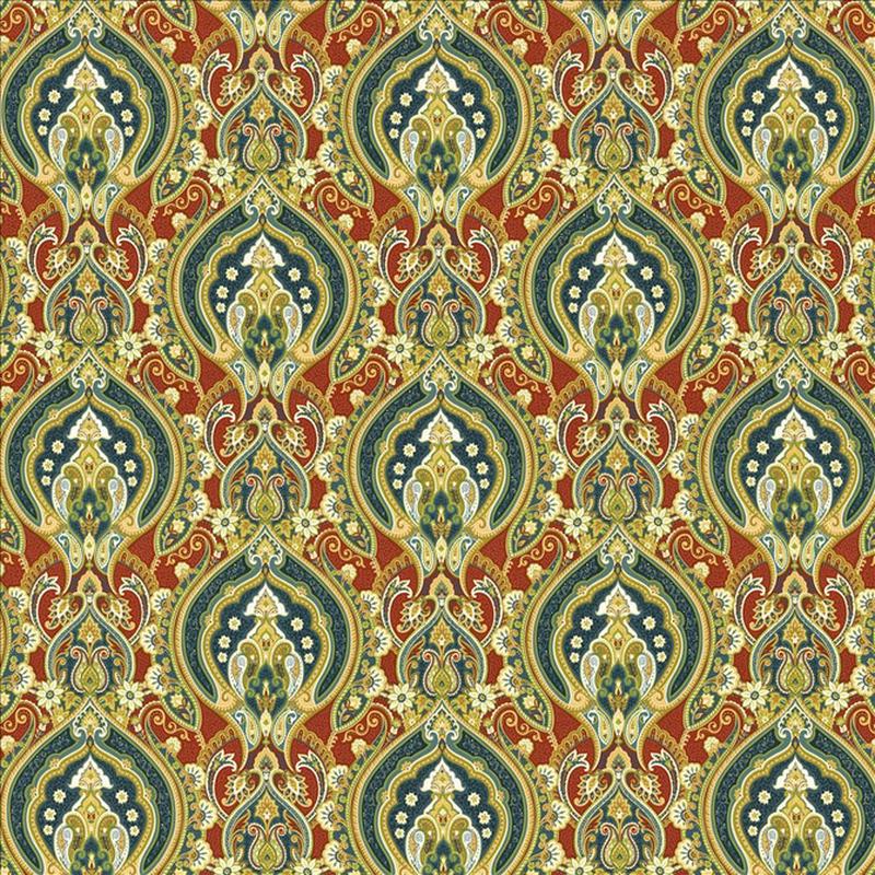 Treasure Trove Redcoat by Kasmir Fabric