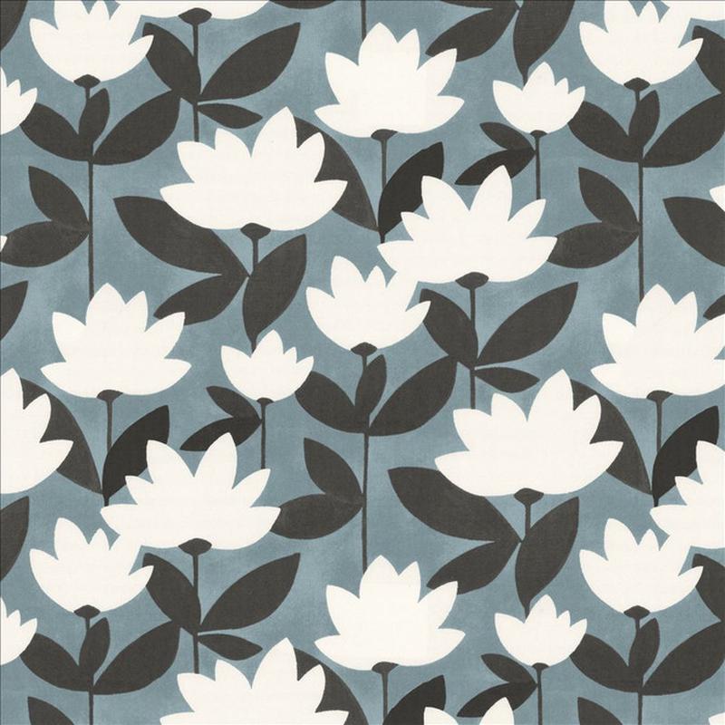 Frisky Floral Indigo by Kasmir Fabric