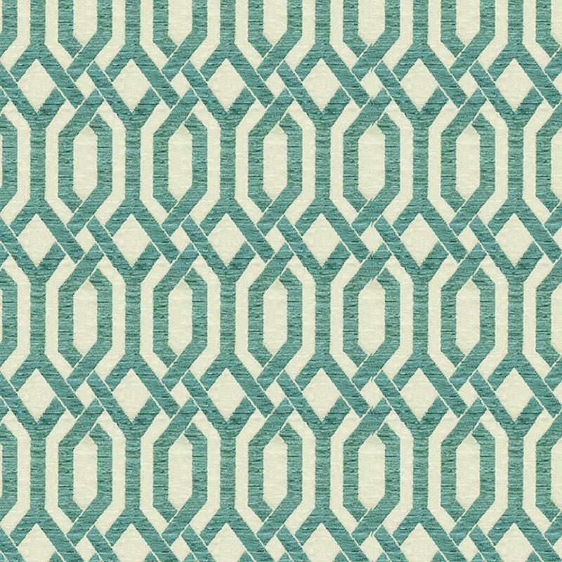 Harrison 34 Turquoise by ABBEYSHEA Fabric