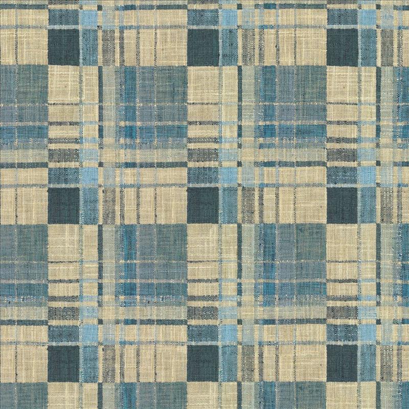Plaidington Seaglass by Kasmir Fabric