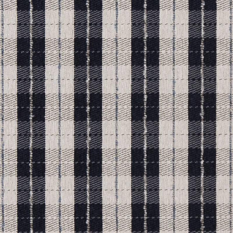 D1952 Navy Plaid by Charlotte Fabric