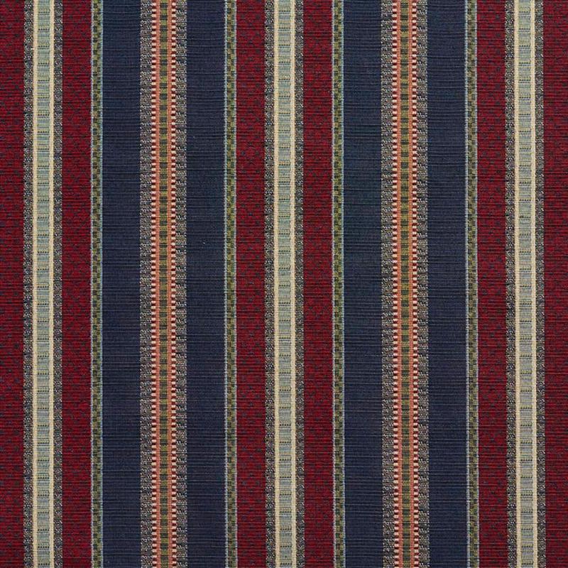 D2061 Navy Stripe by Charlotte Fabric