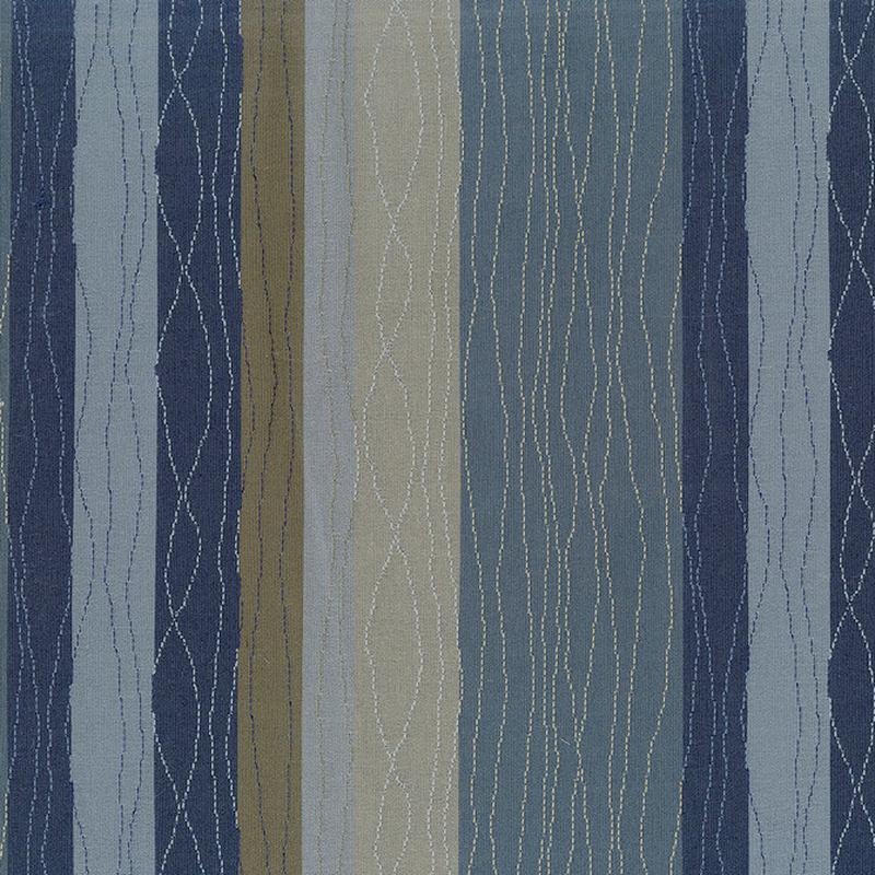 Swoon 308 Indigo by ABBEYSHEA Fabric