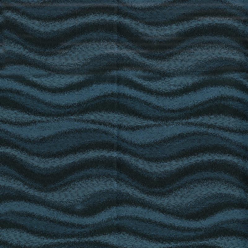 Waves 24 Deep Teal by Crypton Fabric