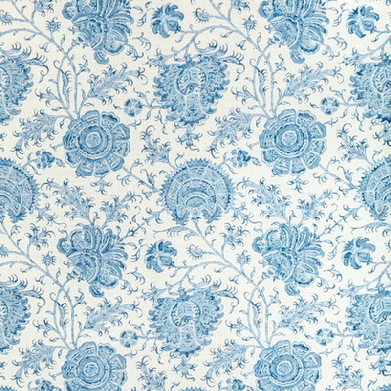 Indiennes Floral Delft by Lee Jofa Fabric