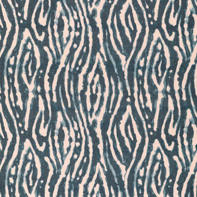 Salina Print Indigo by Lee Jofa Fabric